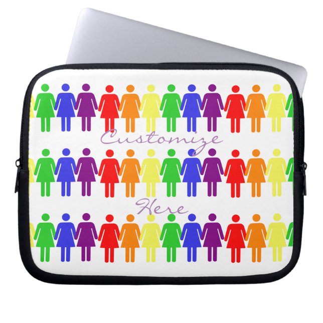 women's right's 2017 LGBTQIA Laptop Sleeve (Front)