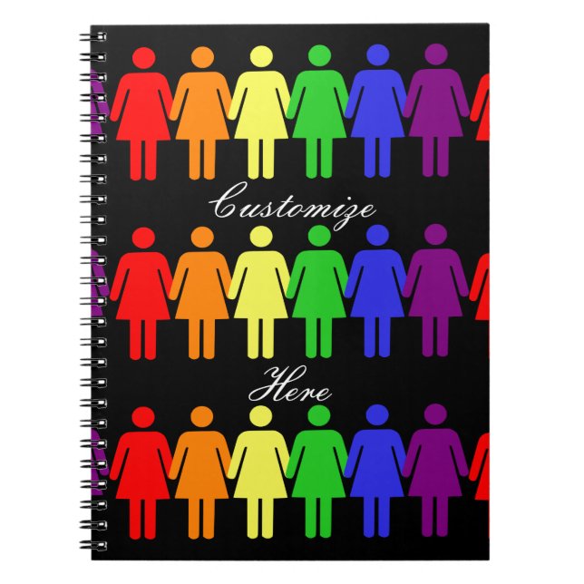 women's rights 2017 LGBTQIA Notebook (Front)
