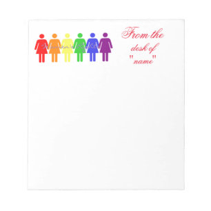 women's rights 2017 LGBTQIA Notepad