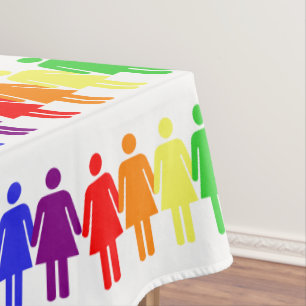 women's rights 2017 LGBTQIA Thunder_Cove Tablecloth
