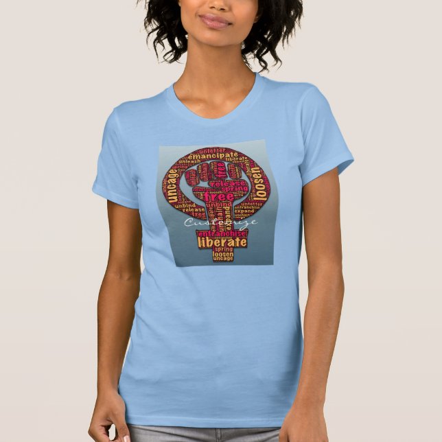 Women's rights 2017 raised fist Thunder_Cove T-Shirt (Front)