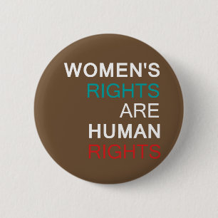 Women's Rights 6 Cm Round Badge