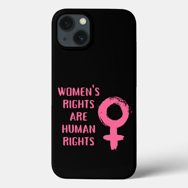 Women's Rights Are Human Rights  Case-Mate iPhone Case (Back)