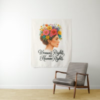 Women's Rights are Human Rights Floral Empowerment