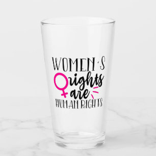 Women's Rights Are Human Rights Glass