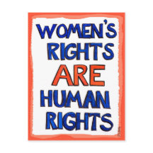 Women's rights are human rights