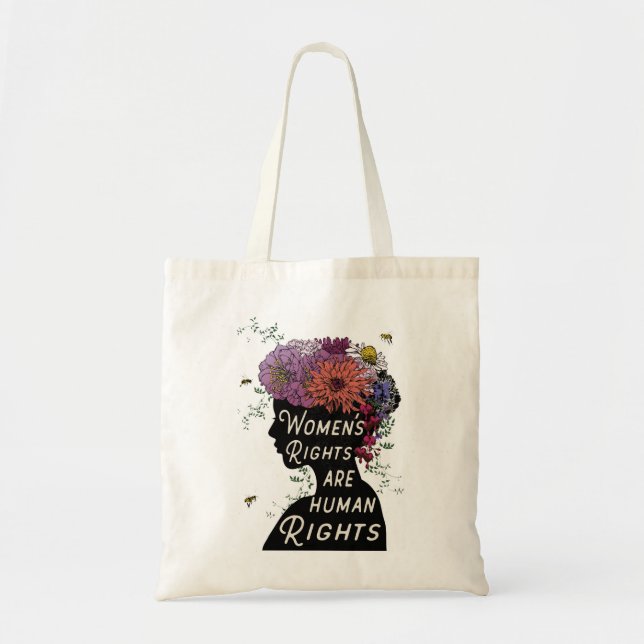 Women's Rights Are Human Rights - Tote Bag (Front)