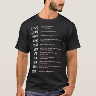 Women's Rights Gained by Date - Women Rights  T-Shirt