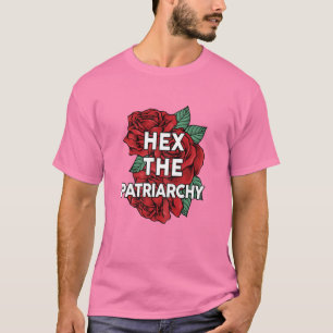 Womens Rights Hex The Patriarchy My Body My Uterus T-Shirt