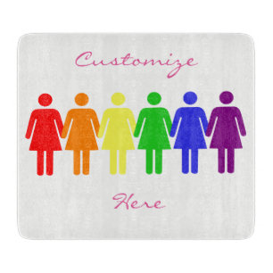 women's rights LGBTQIA Thunder_Cove any colour Cutting Board