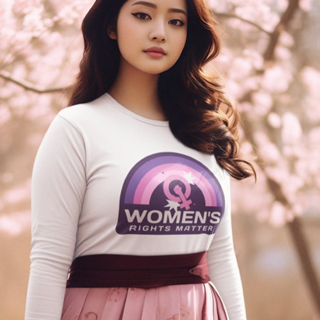 Women's Rights Matter Long Sleeve Feminist Shirt (Creator Uploaded)