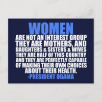 Women's Rights Pro Choice Obama Quote