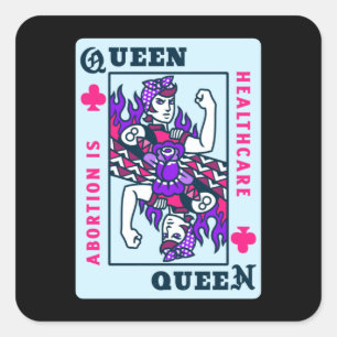 womens rights roe v wade abortion is healthcare s square sticker