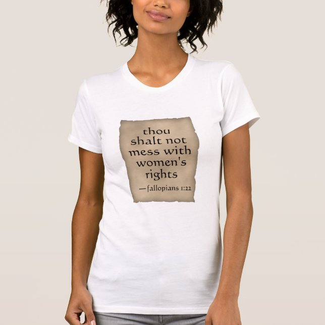 Women's Rights T-Shirt (Front)
