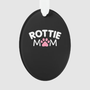 Womens Rottie Mum Apparel Rottweiler Owner Lover Ornament