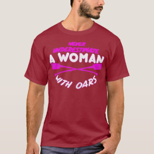 Womens Rowing I Rifer Rafting Canoe Design for T-Shirt