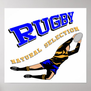 Women's Rugby #2 BY Poster