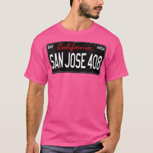 Womens San Jose 408 , Shark City,Hella San Jose, S T-Shirt