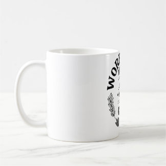 Womens Santa Loves Samoyeds Puppy Dog VNeck Coffee Mug