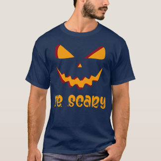 Womens Scary Halloween design broom engraved pumpk T-Shirt