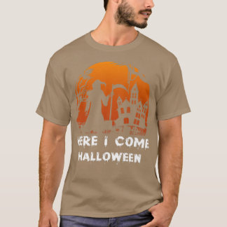 Womens Scary Halloween design T-Shirt
