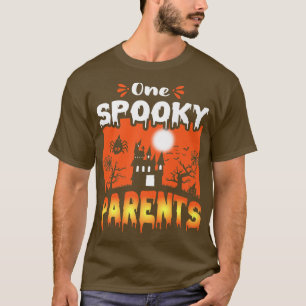 Womens Scary Spooky Halloween Design Haunted Castl T-Shirt