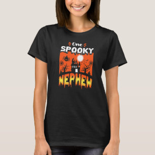 Womens Scary Spooky Halloween Haunted Castle Night T-Shirt