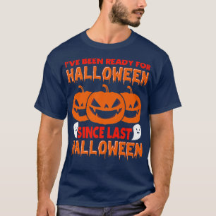 Womens Scary spooky Halloween witches pumpkin funn T-Shirt