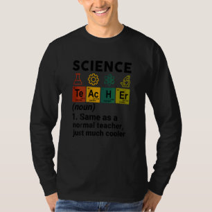 Womens Science Science Teacher Definition STEM Tea T-Shirt