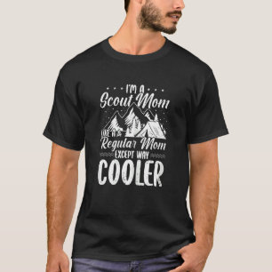 Womens Scout Mum Scouting Mothers Day T-Shirt