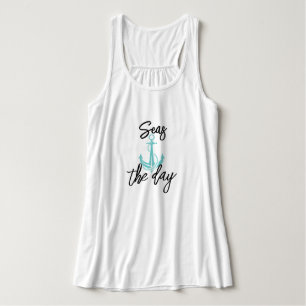 Women's Seas the Day T-Shirt Singlet