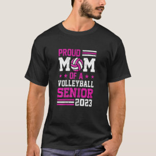 Womens Senior 2023 Volleyball Mum class of 2023 Te T-Shirt