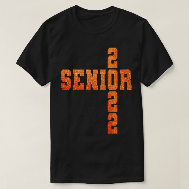 Womens Senior High School or College Class of 2022 T-Shirt (Design Front)