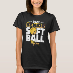Womens Senior Softball Mum Softball Players Softba T-Shirt