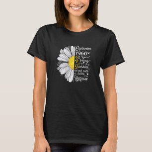 Womens September Girls 1960 Birthday 62 Years Old  T-Shirt