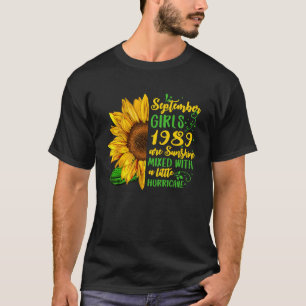 Womens September Girls 1989 30th Years Old B Day T-Shirt