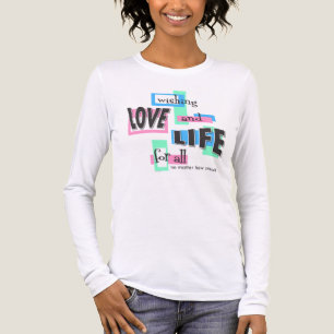 Women's shirts with a pro-life design.