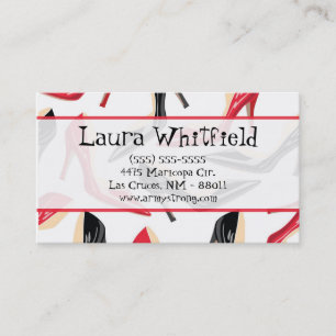 Womens Shoes High Heels Stilletto Business Card