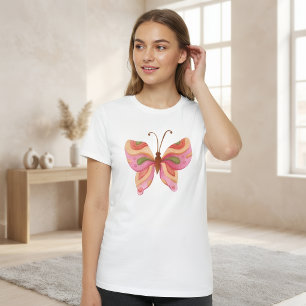 Women's Short Sleeve White Cotton T-Shirt Casual