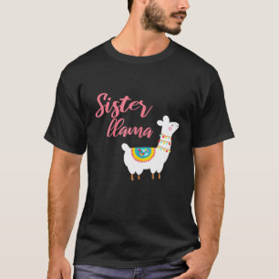 Womens Sister Llama Lover Auntie Top