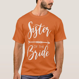 Womens Sister Of The Bride Bachelorette Party T-Shirt