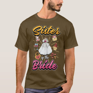 Womens Sister of the Bride  T-Shirt