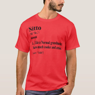 Womens Sitto Definition Arab Grandmother Design Ar T-Shirt