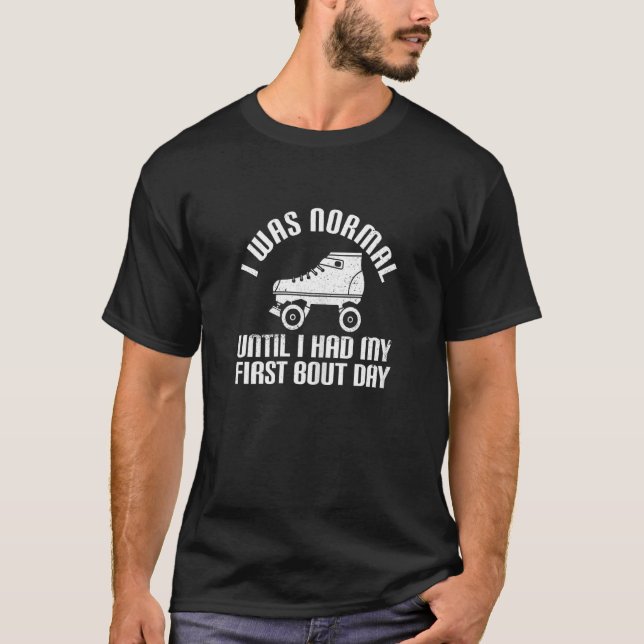 Womens Skating Roller Derby For A Roller Derby Pla T-Shirt (Front)