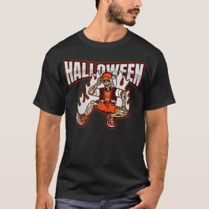 Womens Skeleton Dude Halloween Shirts Women Evil S