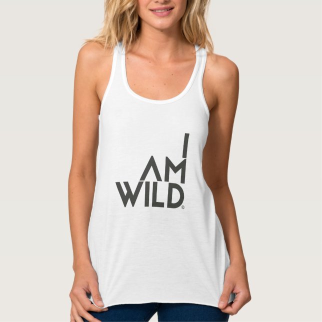 Women's Slim Fit Racerback Tank Top (Front)