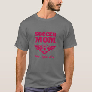 Womens Soccer Mom Cute Mothers Day Mom S Soccer T-Shirt