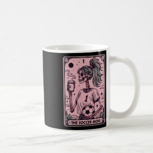 Womens Soccer Mom Tarot Card, Funny Soccer Mama Mo Coffee Mug