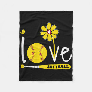 Womens Softll Shirts For Teen Girls I Love Softll Fleece Blanket