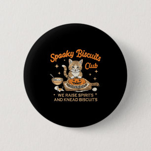 Womens Soky Biscuits Club Halloween Baking Bakery 6 Cm Round Badge